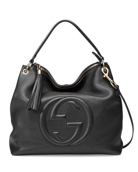 gucci handbags black leather